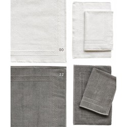 FIVOS ΠΑΤΑΚΙΑ ΜΠΑΝΙΟΥ 700GR/SQM DOUBLE PILE COMBED 50Χ70 by KENTIA